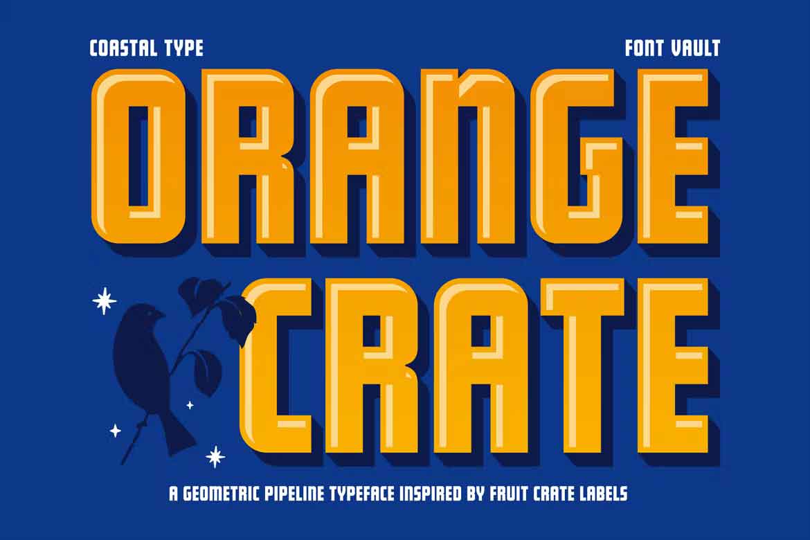 Fuente Orange Crate